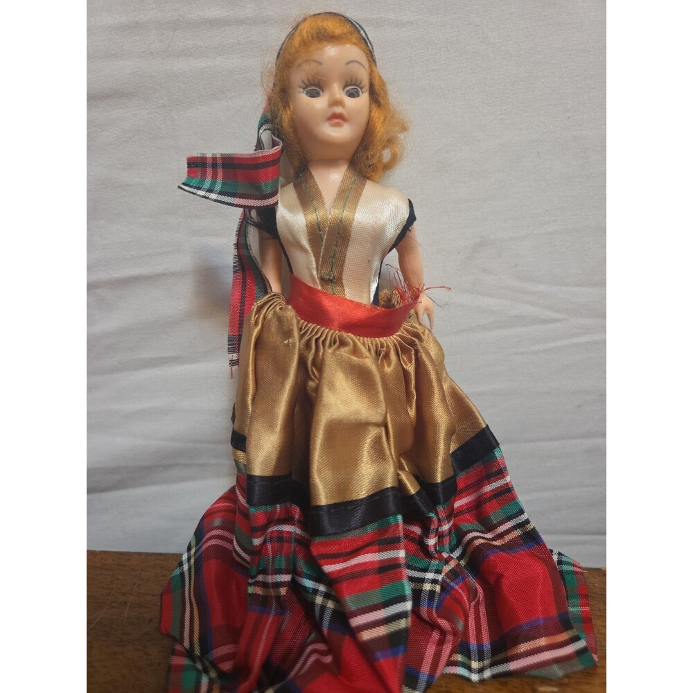 Arco Dolls Of The World World Scotland Arco  Gas Station Doll Vintage 1970s